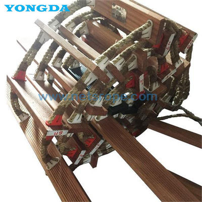 ISO799 Thang dây thừng phi công bằng gỗ cứng biển