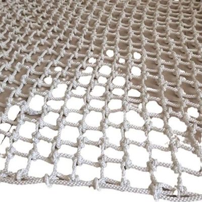 Mạng dây thừng hạ cánh chống trượt trên boong trực thăng với chất chống cháy
