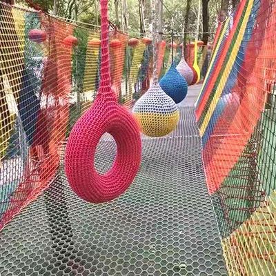 Thể thao ngoài trời Mạng leo núi lớn Trẻ em sân chơi Mạng an toàn leo núi