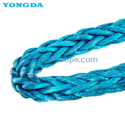 Tăng cường siêu 12 sợi HMPE Ship Mooring Rope/Vessel Mooring Line Với UV &amp; Kháng hóa chất