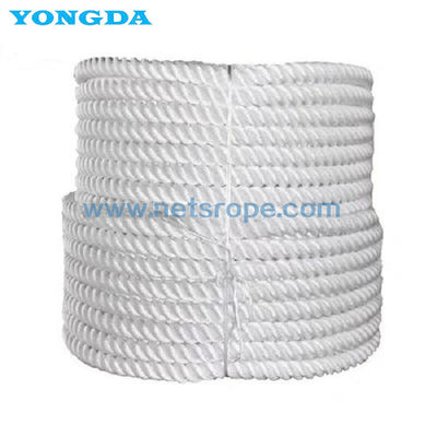 3 sợi Polyester Polypropylene Rope Hawser Laid Dual Fiber 6mm