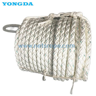 ISO10556 Dây bện kép bằng sợi polyester và polyolefin cường độ cao 8 sợi