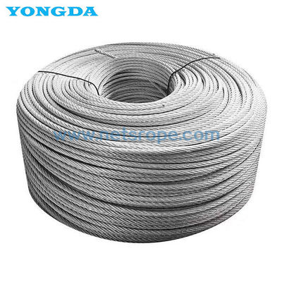 Dây thép mạ kẽm 26mm 3 X 7 Chống gỉ cho lan can bảo vệ đường cao tốc