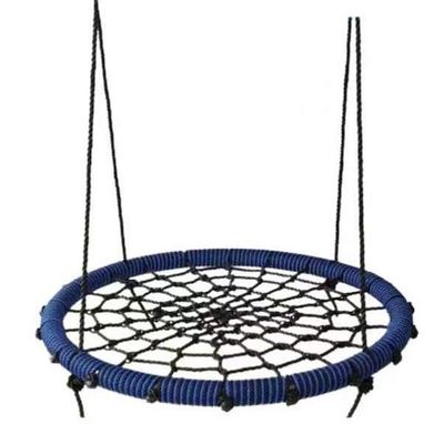Outdoor Nest Basket Rope Swing Playground Net Rope Swing