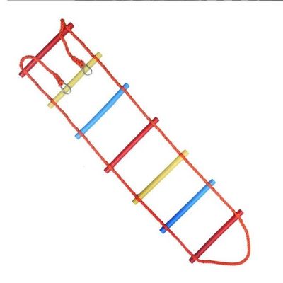 Rainbow nhựa bước trẻ em leo thang dây thừng