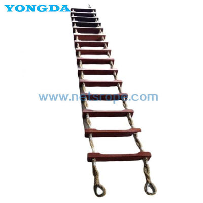 Cầu thang dây thừng bằng gỗ cho thuyền cứu hộ và thuyền cứu hộ