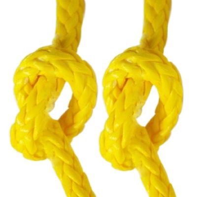 Đường dây dây kết hợp polyester UHMWPE đan gấp đôi để kéo và đậu tàu