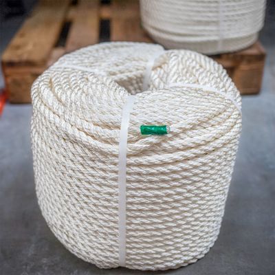 Sợi dây nylon bền 20mm 3 sợi xoắn bền cho đậu / cứu hộ / kéo được bán theo mét cho thị trường châu Âu