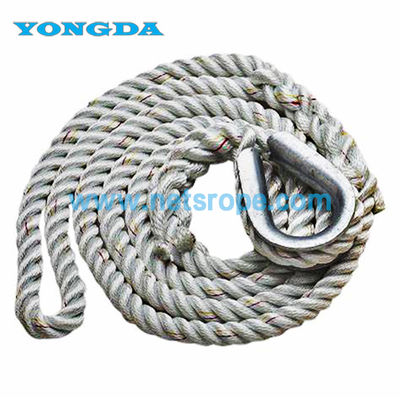 Sợi dây nylon bền 20mm 3 sợi xoắn bền cho đậu / cứu hộ / kéo được bán theo mét cho thị trường châu Âu