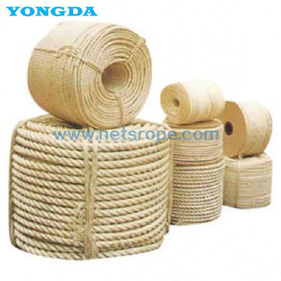 ISO1181-2004[E] 3 sợi dây thừng Sisal trắng