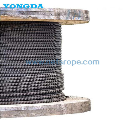 Sợi dây thép galvanized 6x7 bền với độ kéo cao &amp; chống ăn mòn cho đường cao tốc và xây dựng vai