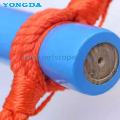 Trẻ em màu sắc đào tạo leo núi thang dây gỗ cho trường mẫu giáo
